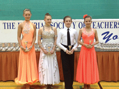 Winners of the Pre-Bronze Kendray Quickstep at the Medallist Festival