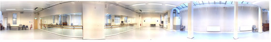 ISTD2 Dance Studios - panoramic view
