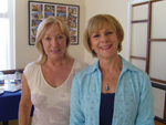 Delia Sainsbury and Vivienne Saxton