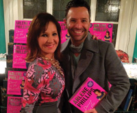 At Arlene&rsquo;s book launch with Darren Bennett