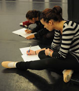 Students at Chichester Summer School 2009 - photo by Jon Firth