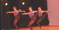 Classic Jazz Lines demonstrated by students from Bird College