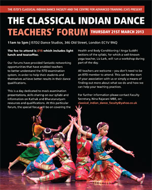 Classical Indian Dance Teachers' Forum