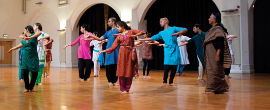 Dance India Kathak workshop with Kumudini Lakhia photo by courtesy of Milapfest
