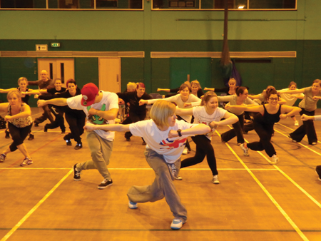 Samantha Vale leads a beginners&rsquo; workshop