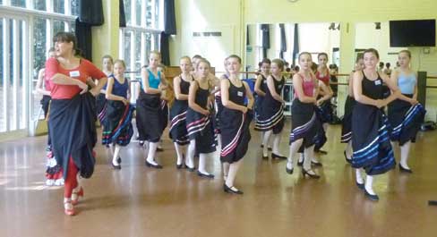 Fenella Juanita Barker, Spanish Dance Class