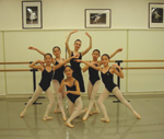 Lisa Maria Johannsen-Sawamura and students following Imperial Ballet examinations in Japan