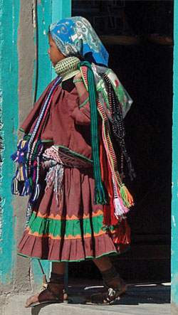 Young Tarahumara woman