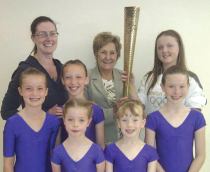 Olympic torch visit