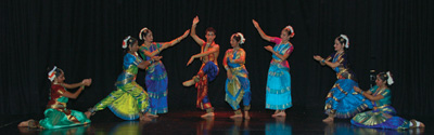 Summer School Finale Performance photo by courtesy of the Bhavan Centre, London