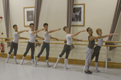 Vincent Hantam with some of the Cecchetti Central and Southern Associates