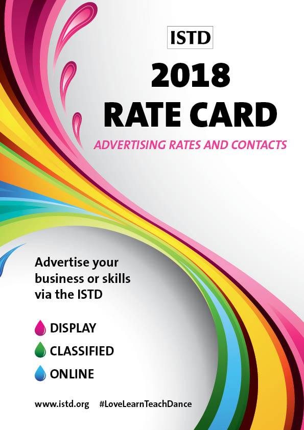 DANCE Magazine Rate Card 2018