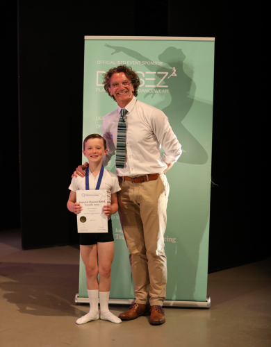 Gary Avis and ballet winner