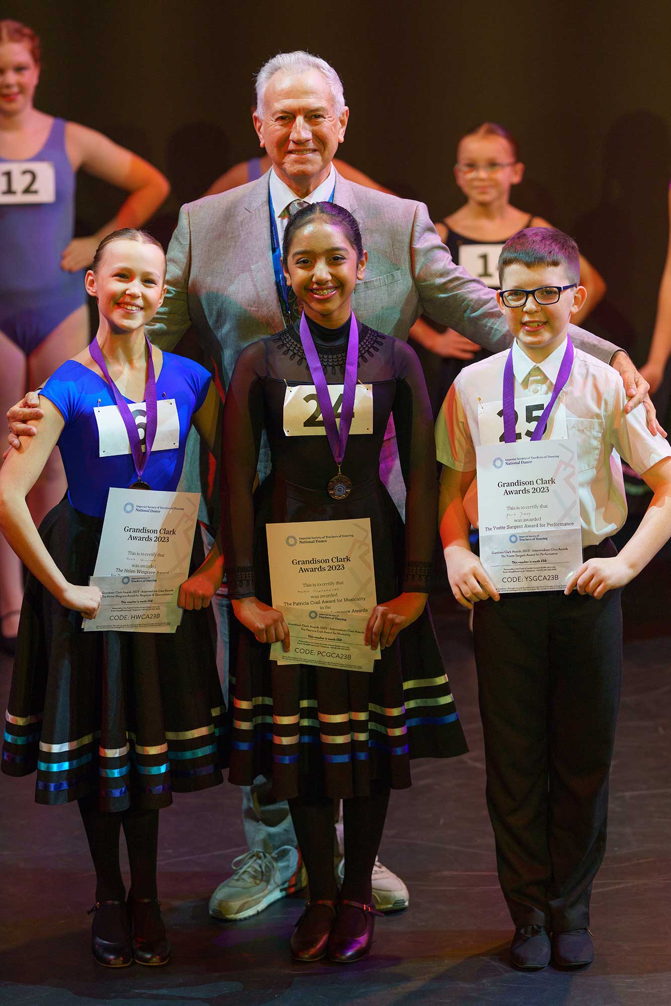 Winners: Intermediate Class Performance Awards