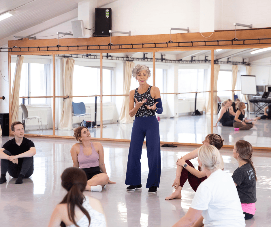 Lecture in studio
