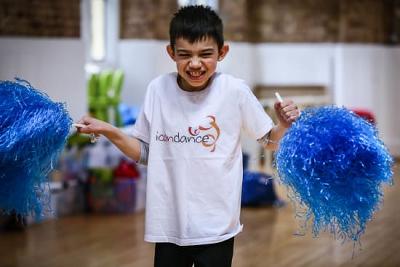 Young boy in dance studio 2