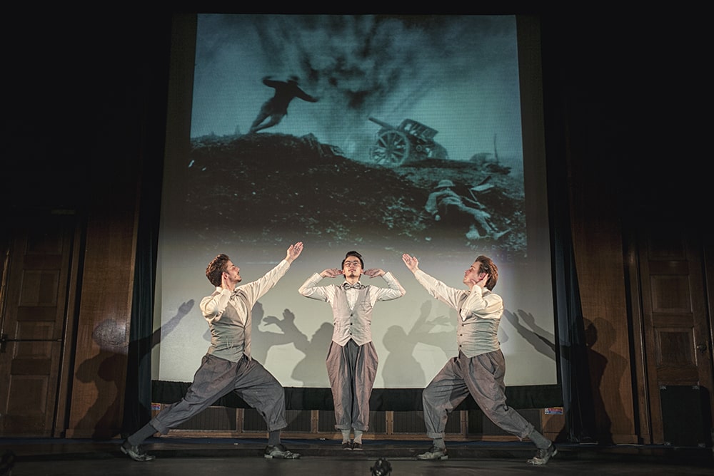 Deaf Men Dancing performance 