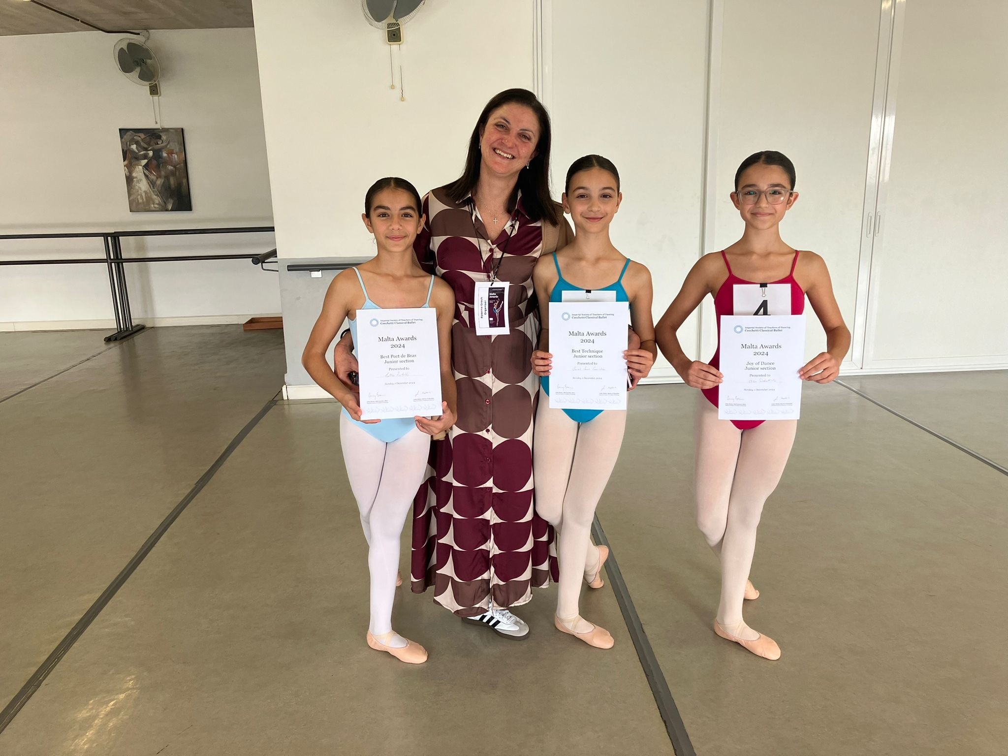 Students of Rowena Grech, Principal of the Academy of Dance Arts