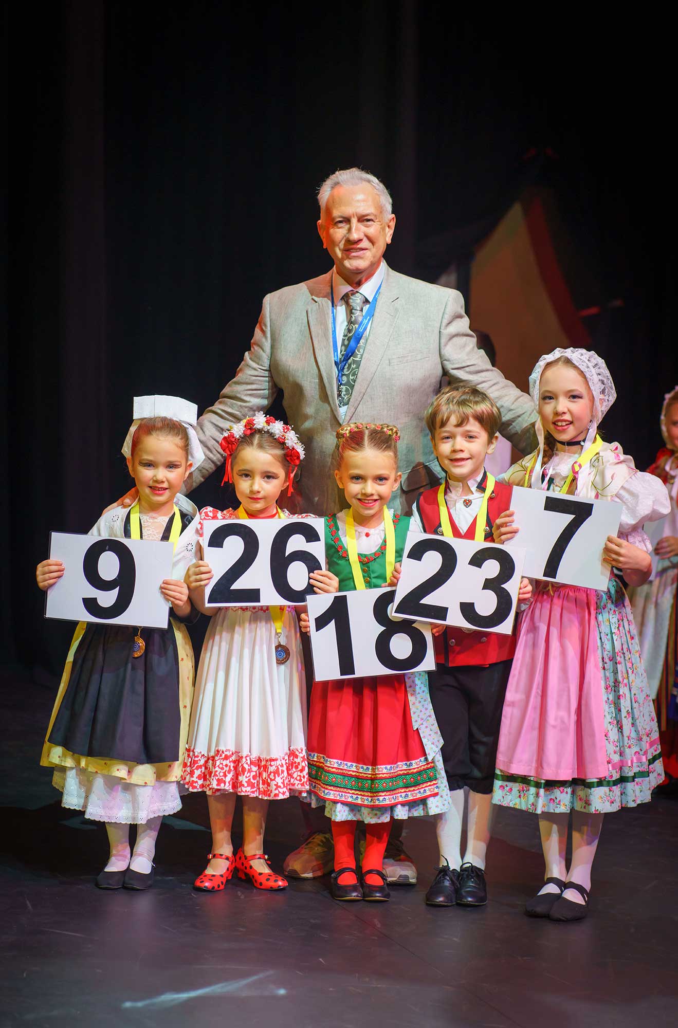 Winners: Junior Solo Class A  8 yrs and under