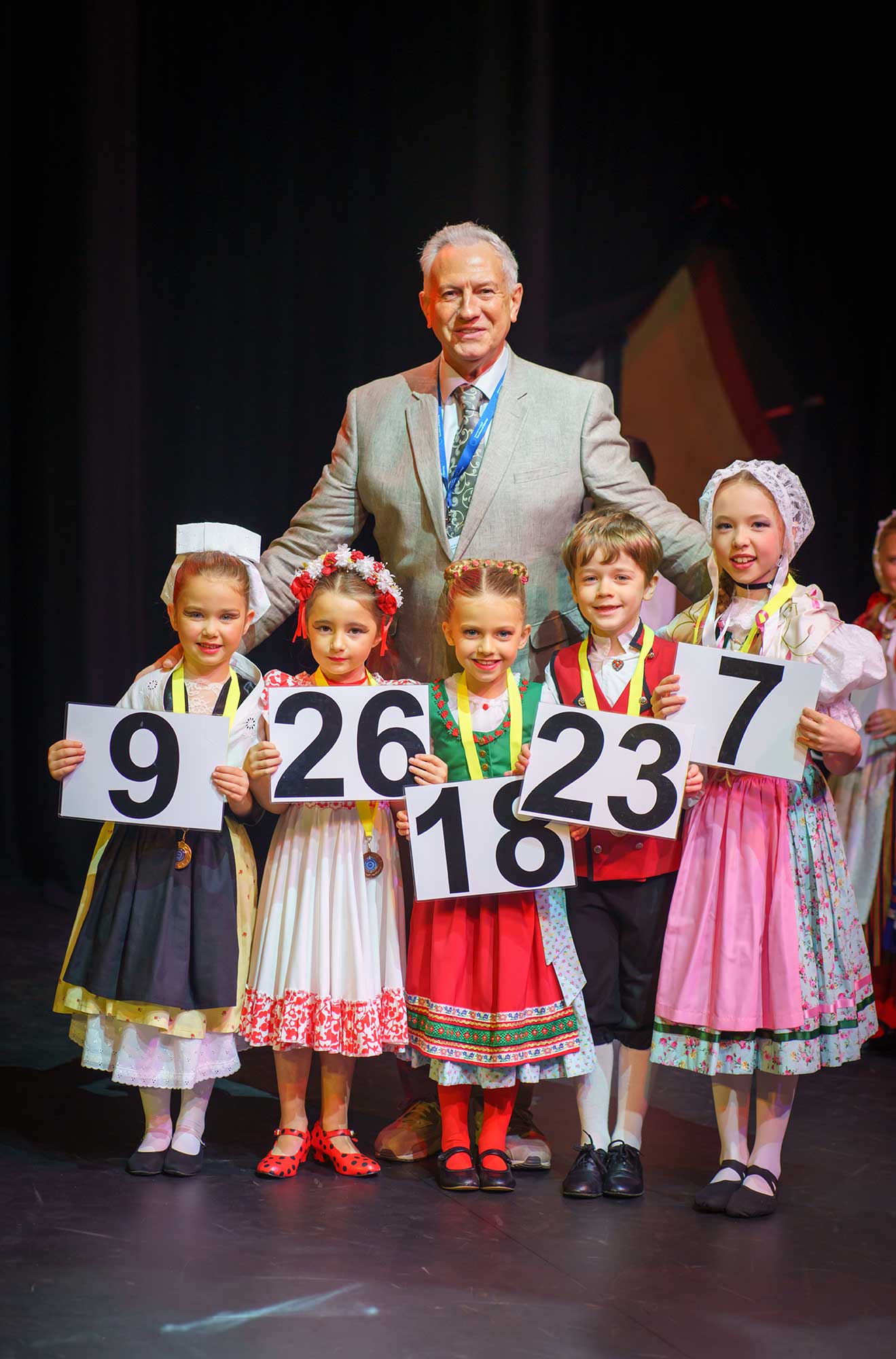 Winners: Junior Solo Class A 8 yrs and under