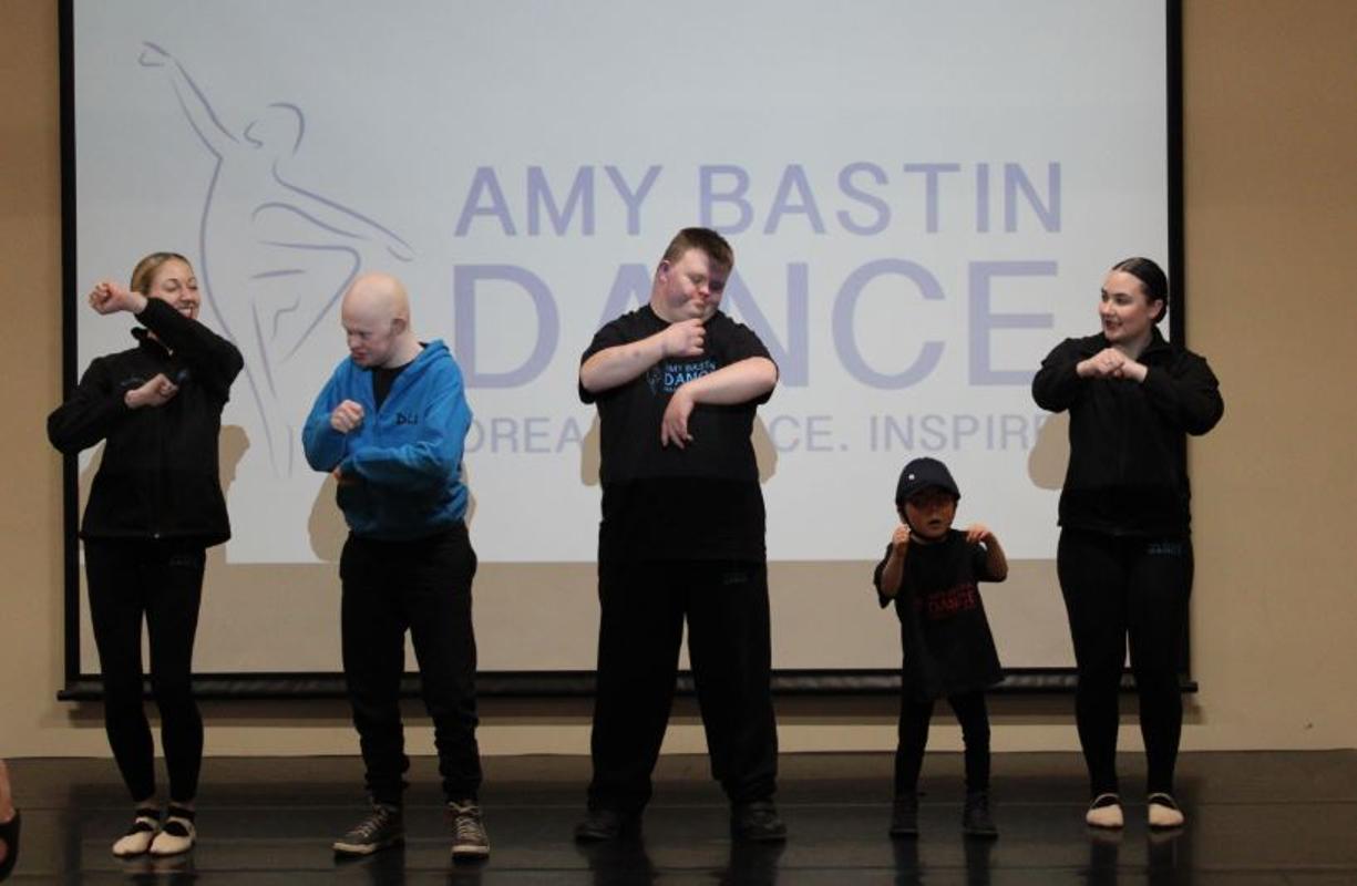 Amy Bastin Dance students showcasing their skills
