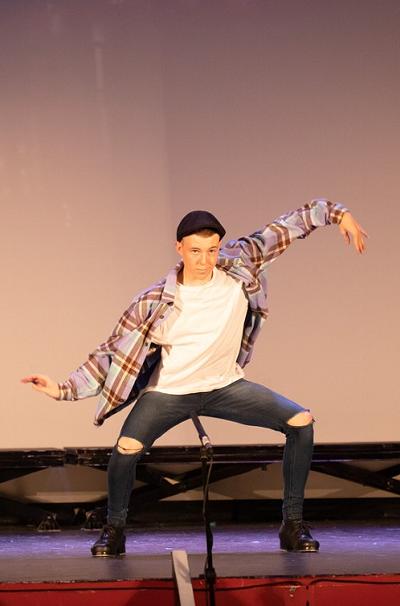 Young male Tap dancer